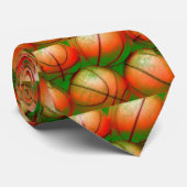 Basketbal Aangepast Stropdas (Opgerold)