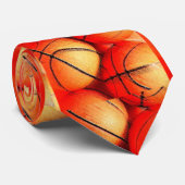 Basketbal Aangepast Stropdas (Opgerold)