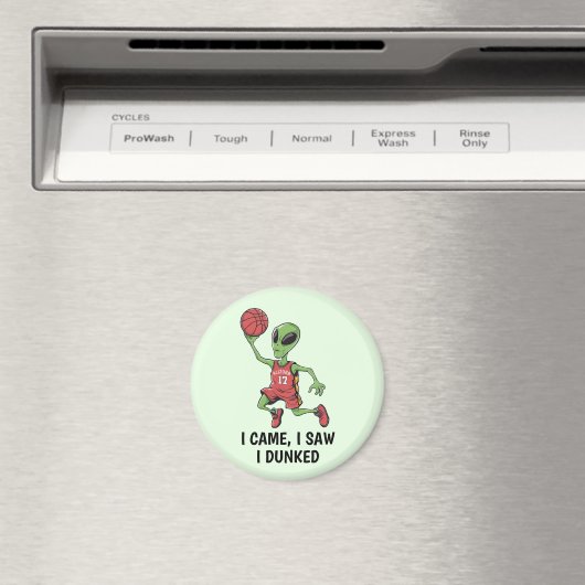 Basketbal Alien Magneet (Insitu (Vaatwasser))