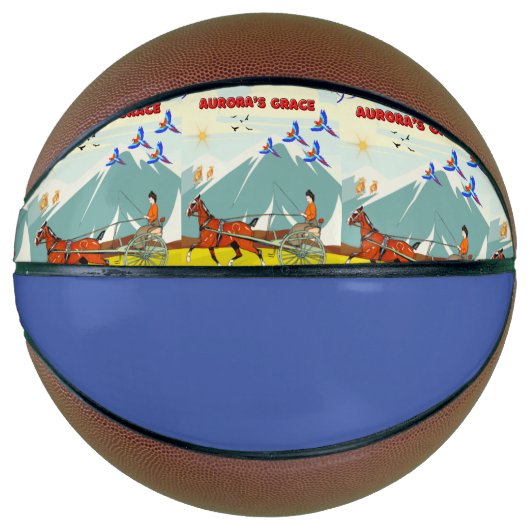 Basketbal, Aurora's Grace Design Basketbal (Voorkant)