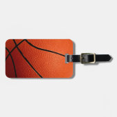 Basketbal Bagagelabel (Voorkant horizontaal)