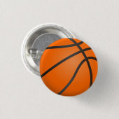 Basketbal, balsport, teamsport. ronde button 3,2 cm (Voorkant /achterkant)