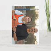 Basketbal Beste coach Ever Player Foto Bedankkaart (Achterkant)