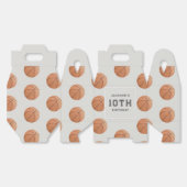 Basketbal Boy's Modern Sports Thema Verjaardag Bedankdoosjes (Ongevouwen)