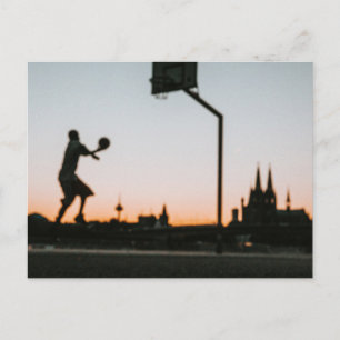 Basketbal Briefkaart