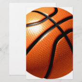 Basketbal Briefpapier (Voorkant / Achterkant)