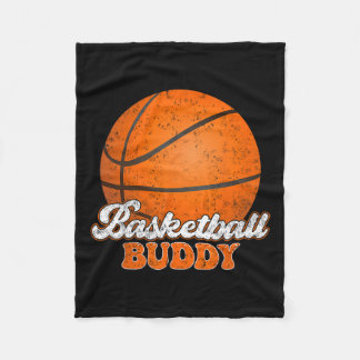 Basketbal Buddy Family Matching Voor Mannen Vrouwe Fleece Deken