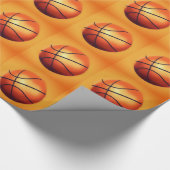 Basketbal Cadeaupapier (Hoek)