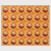 Basketbal Cadeaupapier (Vlak)