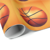 Basketbal Cadeaupapier (Rol Hoek)
