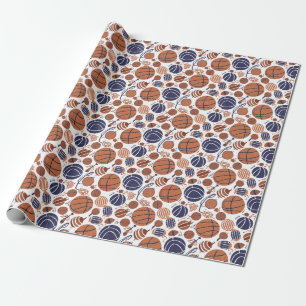 Basketbal cadeaupapier