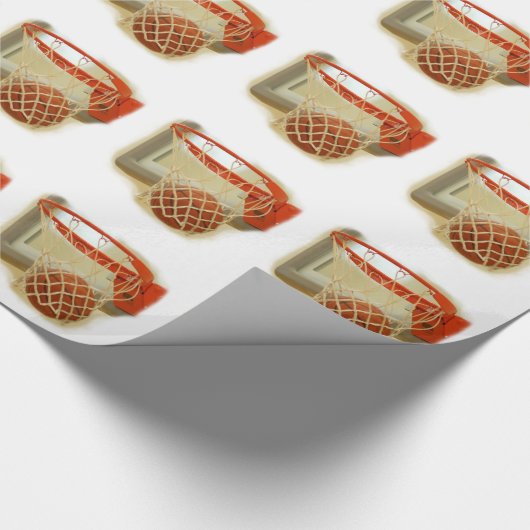 Basketbal Cadeaupapier (Hoek)