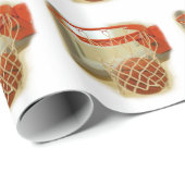 Basketbal Cadeaupapier (Rol Hoek)