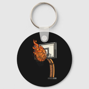 Basketbal cadeaus voor iedereen die van basketbal sleutelhanger
