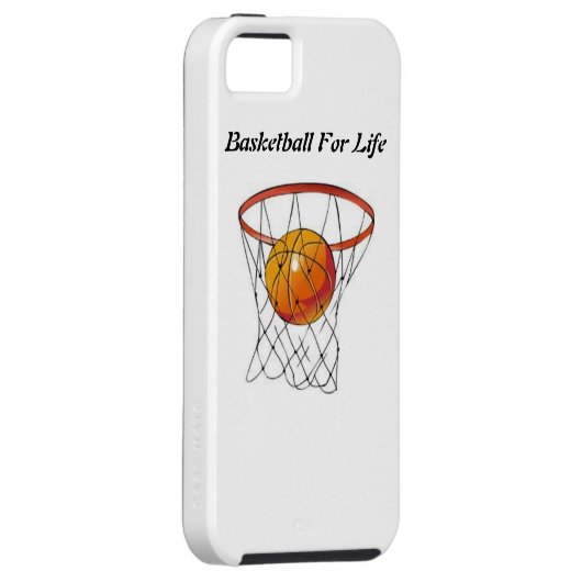 Basketbal Case-Mate iPhone Case (Back/Rechts)