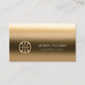 Basketbal Coach Scout Professionele Sport Visitekaartje (Voorkant)