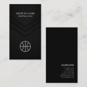 Basketbal Coach Scout Professionele Sport Visitekaartje (Voorkant / Achterkant)