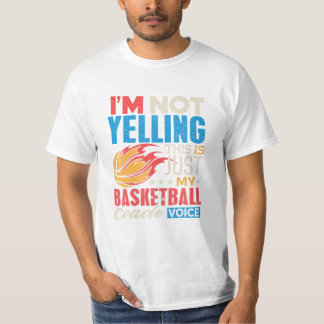 Basketbal Coach Shirt