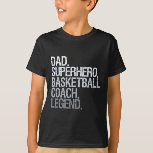 Basketbal coach vader 1 t-shirt