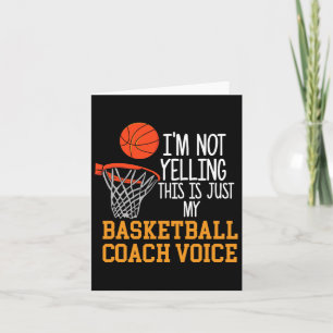 Basketbal Coach Voice Kaart