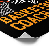 Basketbal Coach Voice Poster (Hoek)