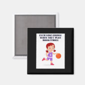 Basketbal Collecties 1 Magneet (Voorkant / Achterkant)