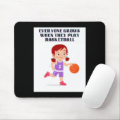 Basketbal Collecties 1 Muismat (Met muis)