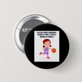 Basketbal Collecties 1 Ronde Button 5,7 Cm (Voorkant /achterkant)