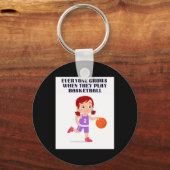 Basketbal Collecties 1 Sleutelhanger (Voorkant)