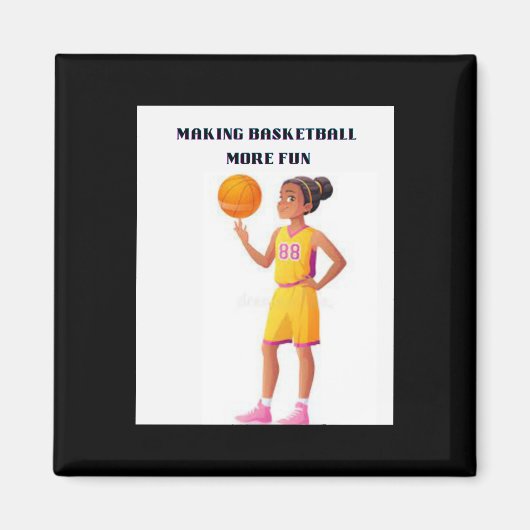 Basketbal Collecties 2 Magneet (Voorkant)