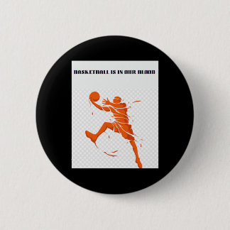 Basketbal Collecties 3 Ronde Button 5,7 Cm