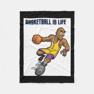 Basketbal Collecties Fleece Deken