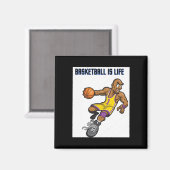 Basketbal Collecties Magneet (Voorkant / Achterkant)