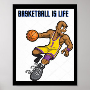 Basketbal Collecties Poster