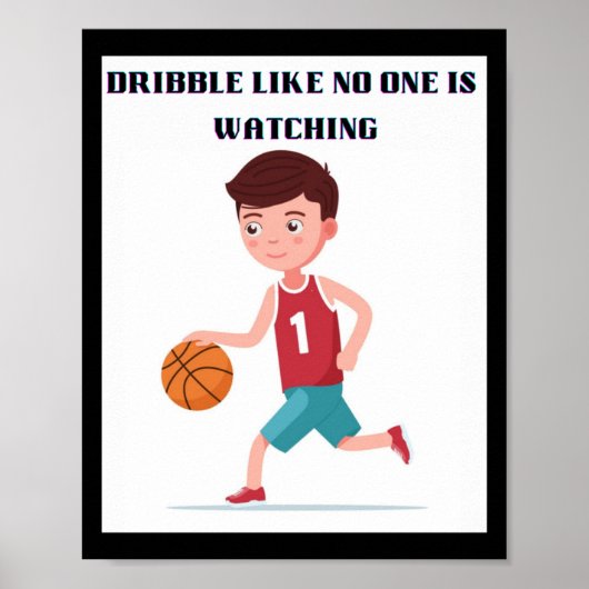 Basketbal Collecties Poster (Voorkant)