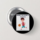 Basketbal Collecties Ronde Button 5,7 Cm (Voorkant /achterkant)