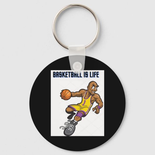 Basketbal Collecties Sleutelhanger (Voorkant)