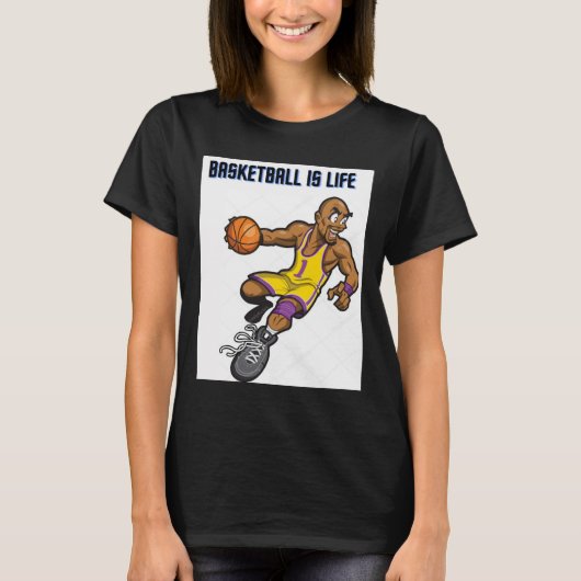 Basketbal Collecties T-shirt (Voorkant)