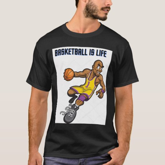 Basketbal Collecties T-shirt (Voorkant)
