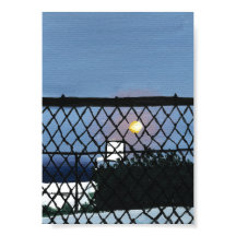 Basketbal Court Print, waarde Poster papier
