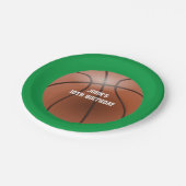 Basketbal Custom Papier Borden Papieren Bordje (Gekanteld)