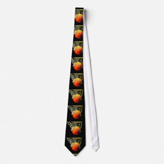 Basketbal Custom Stropdas Neckwear (Voorkant)