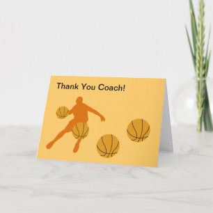Basketbal Dank je kaarten