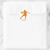 Basketbal Dank u Stickers (Tas)