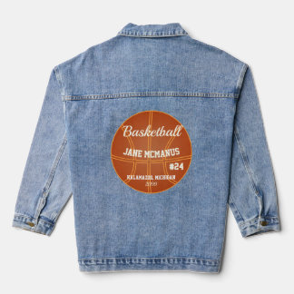 Basketbal Denim Jas Jacket