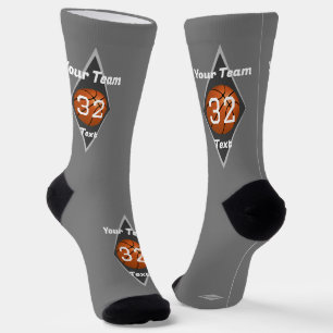 Basketbal Design Soks Elke Kleur HAMbyWG Sokken