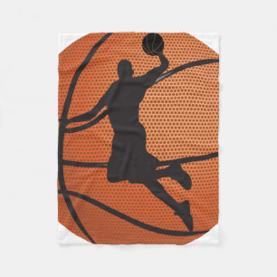 Basketbal dunk fleece deken