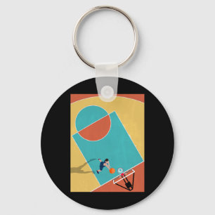Basketbal Dunks 1 Sleutelhanger
