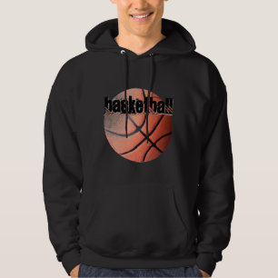 Basketbal en Grafisch ontwerp Hoodie