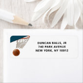 Basketbal Etiket (Insitu)
